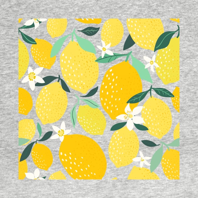 Yellow Lemon Fruit by edwardecho